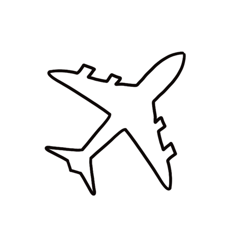 Flugzeug Tätowierung