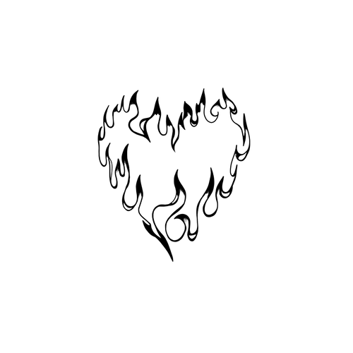 Entflammtes Herz