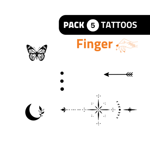 Finger Tätowierung