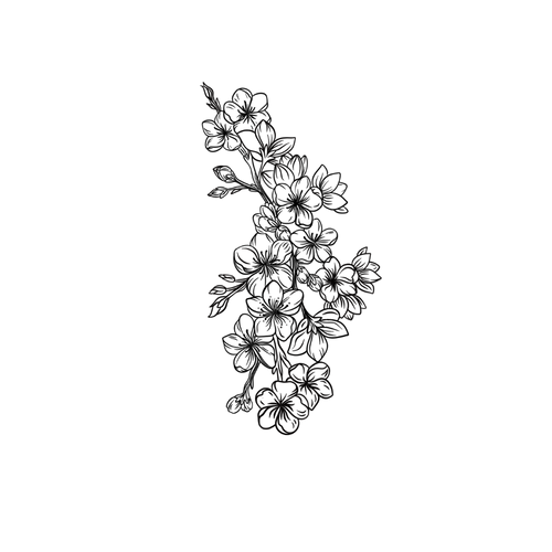 Kirschblüte Tätowierung