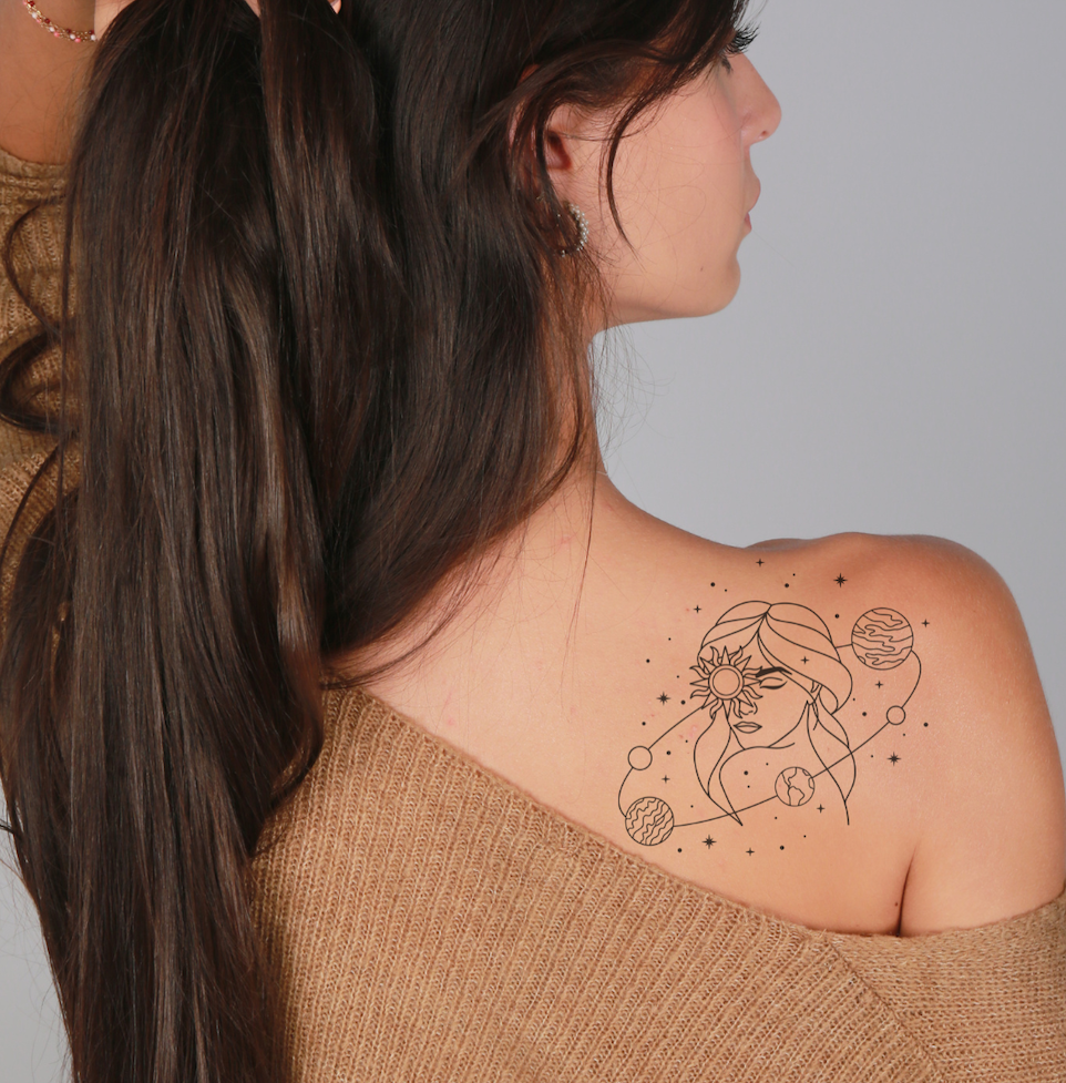 Tatouage Constellation Balancenull