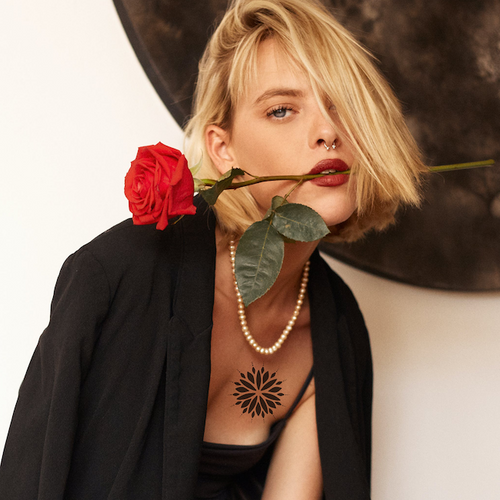 Blumenrosette
