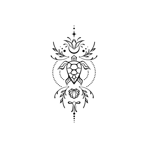 Polynesische Schildkröte