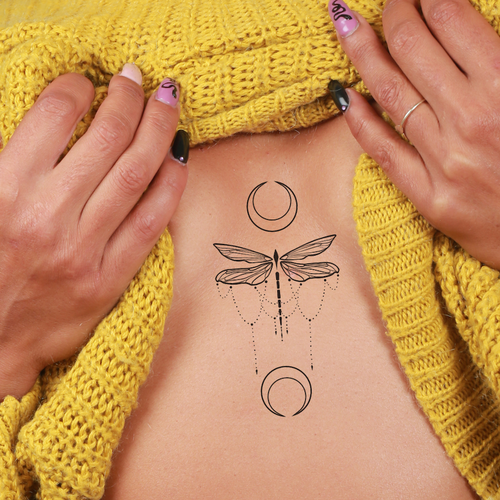 Libelle Tätowierung