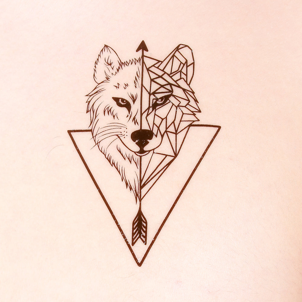 geometrischer Wolf 