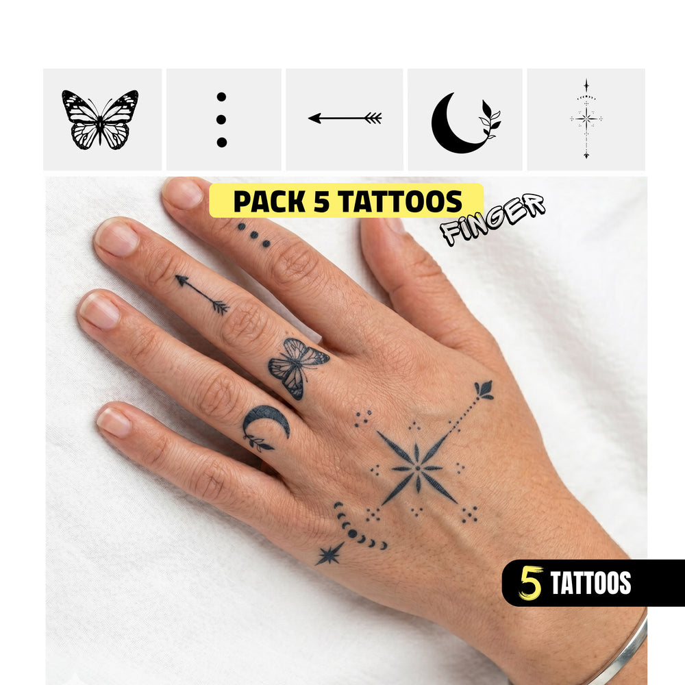 Finger Tätowierung