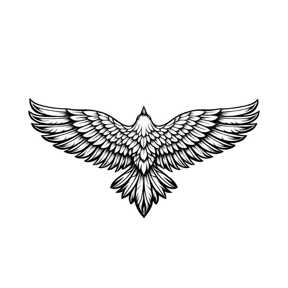 Ausgebreiteter Adler