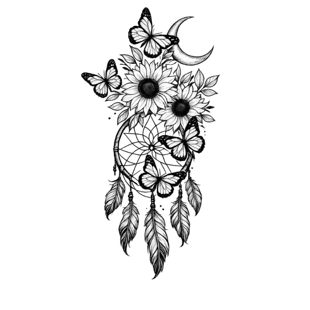 Traumfänger Sonnenblume