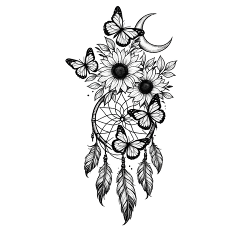 Traumfänger Sonnenblume