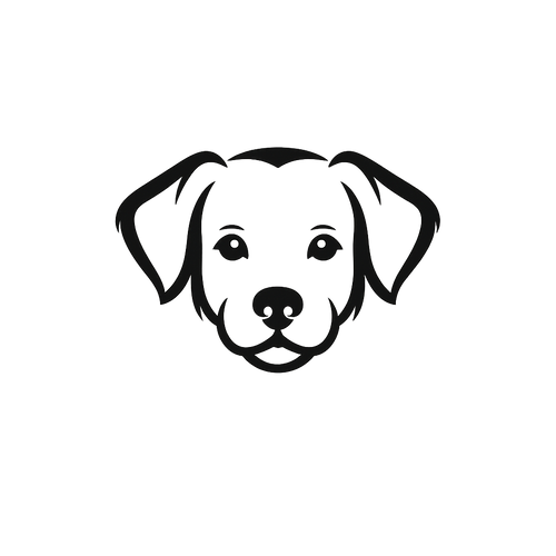 Chien minimaliste