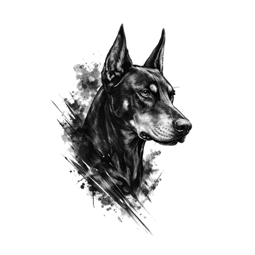 Königlicher Dobermann