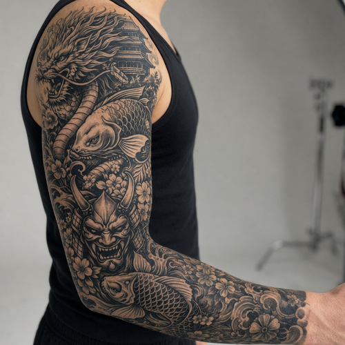 Japan Sleeve