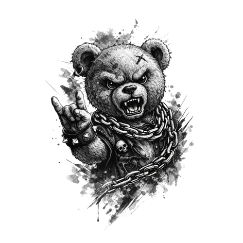 Bad Boy Teddybär