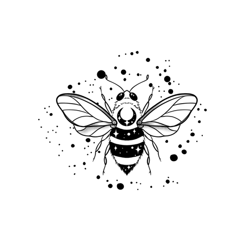 Kosmische Biene