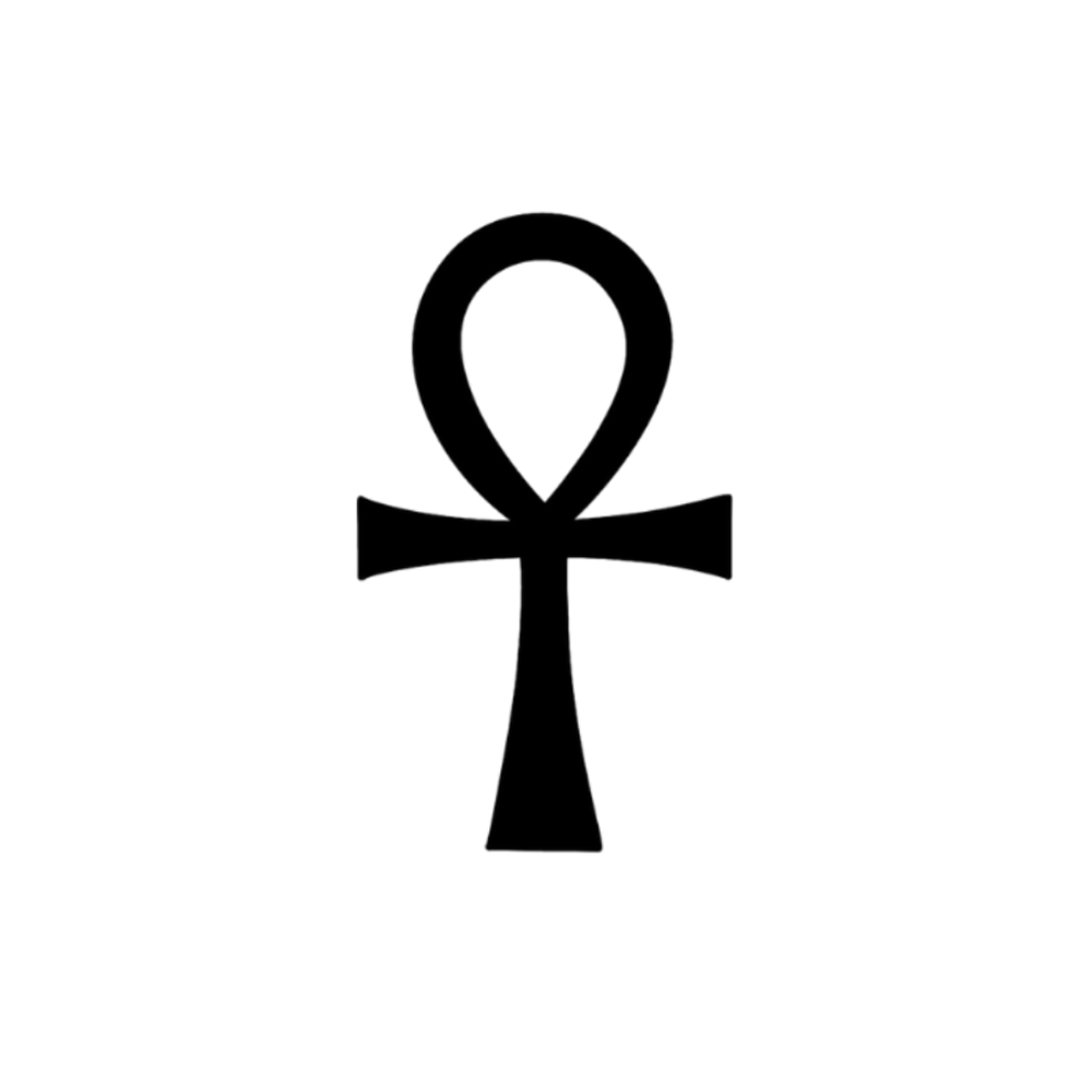 Tatouage ephemere croix ankh