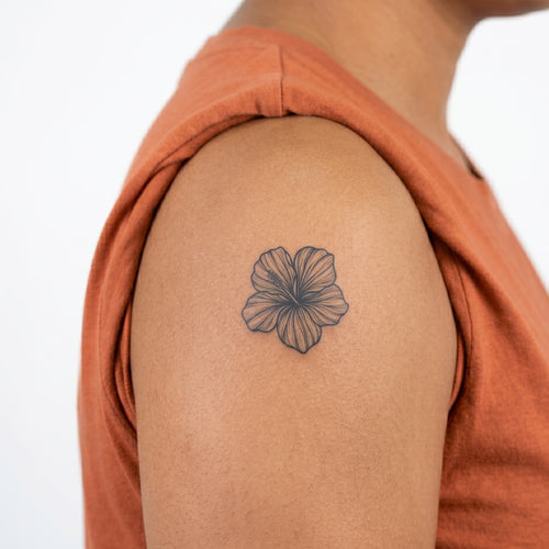 Hibiskus Tätowierung