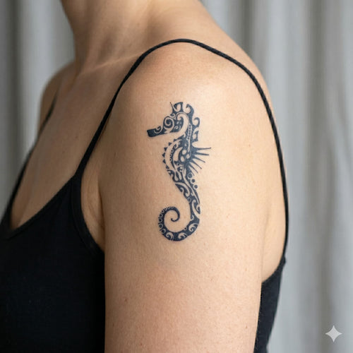 Tribal Seepferdchen