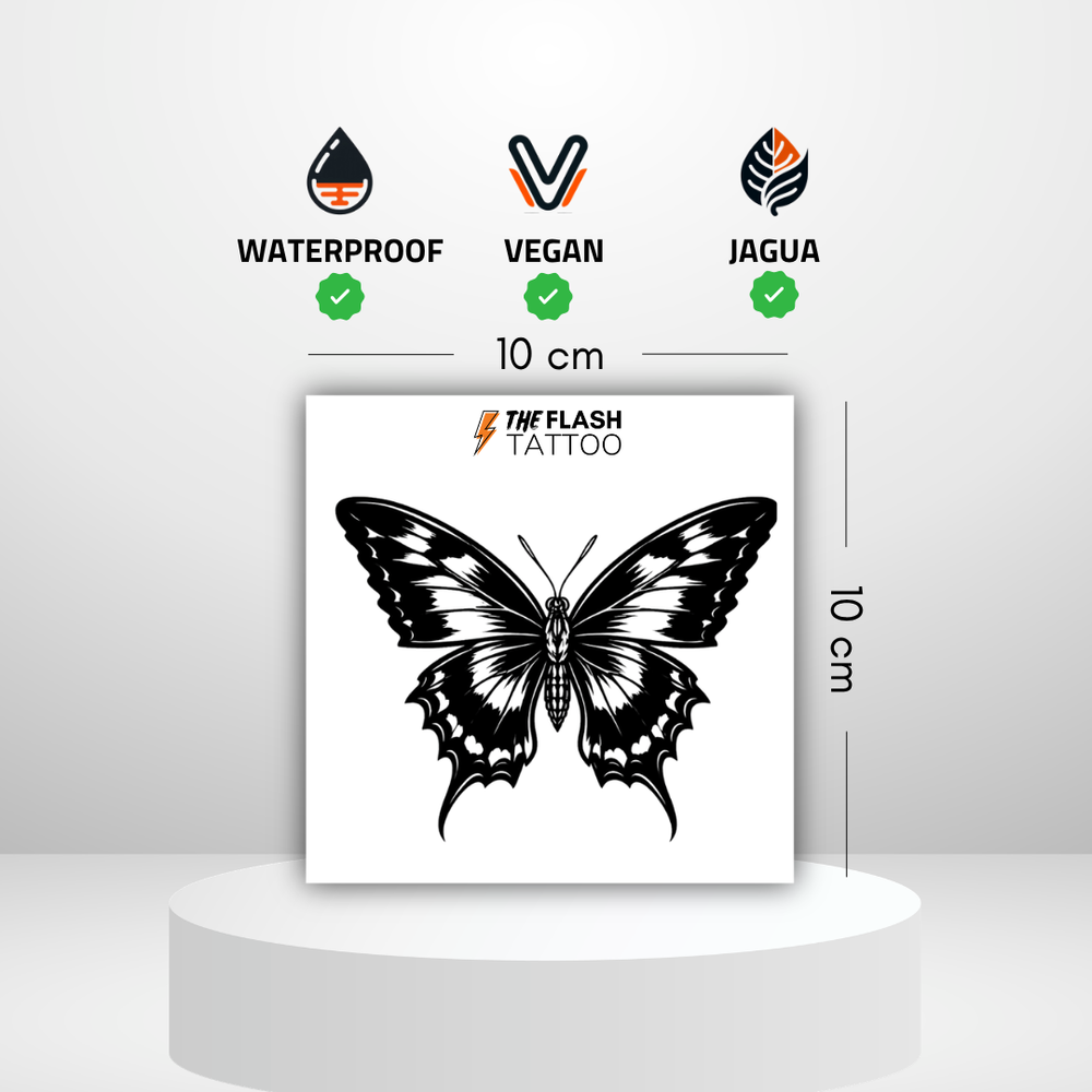 Schwarzer Schmetterling