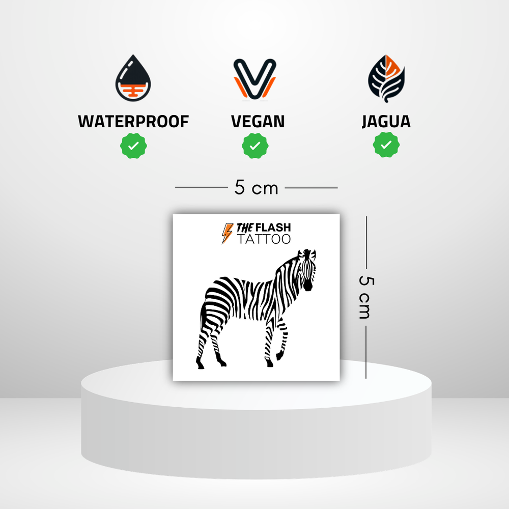 Zebra Tätowierung