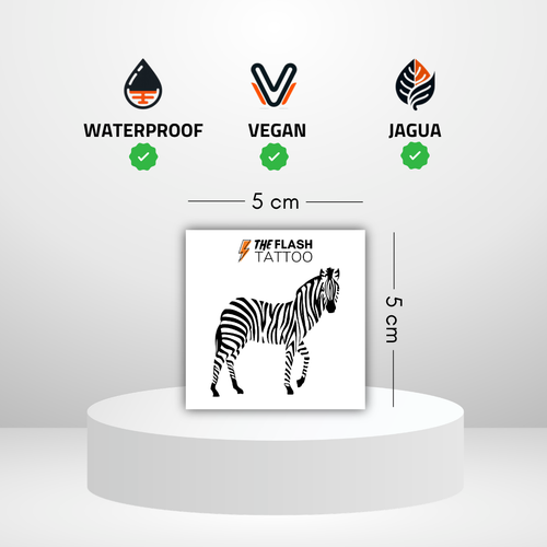 Zebra Tätowierung
