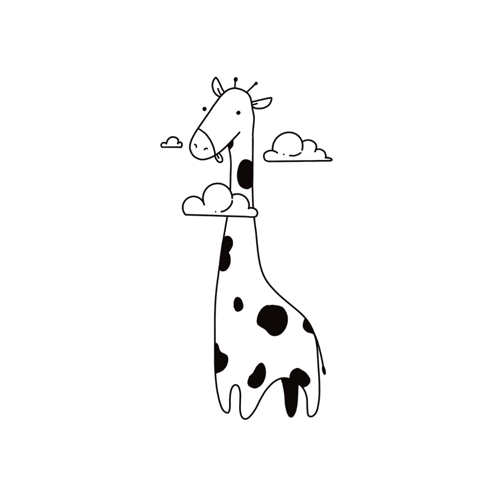 Giraffe Tätowierung