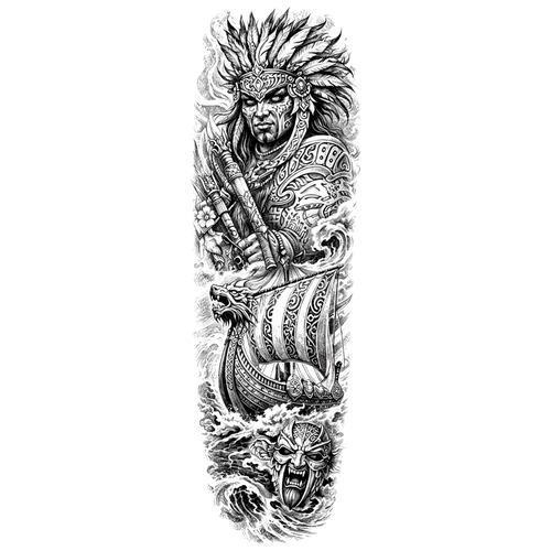 Drakkar sleeve