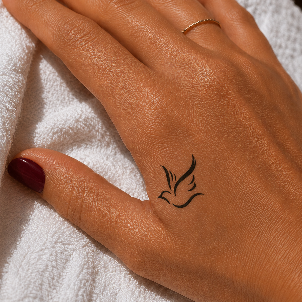Colombe minimaliste