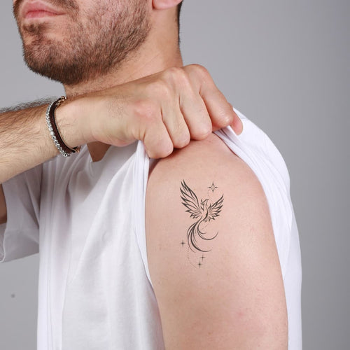 Tatouage phénix homme