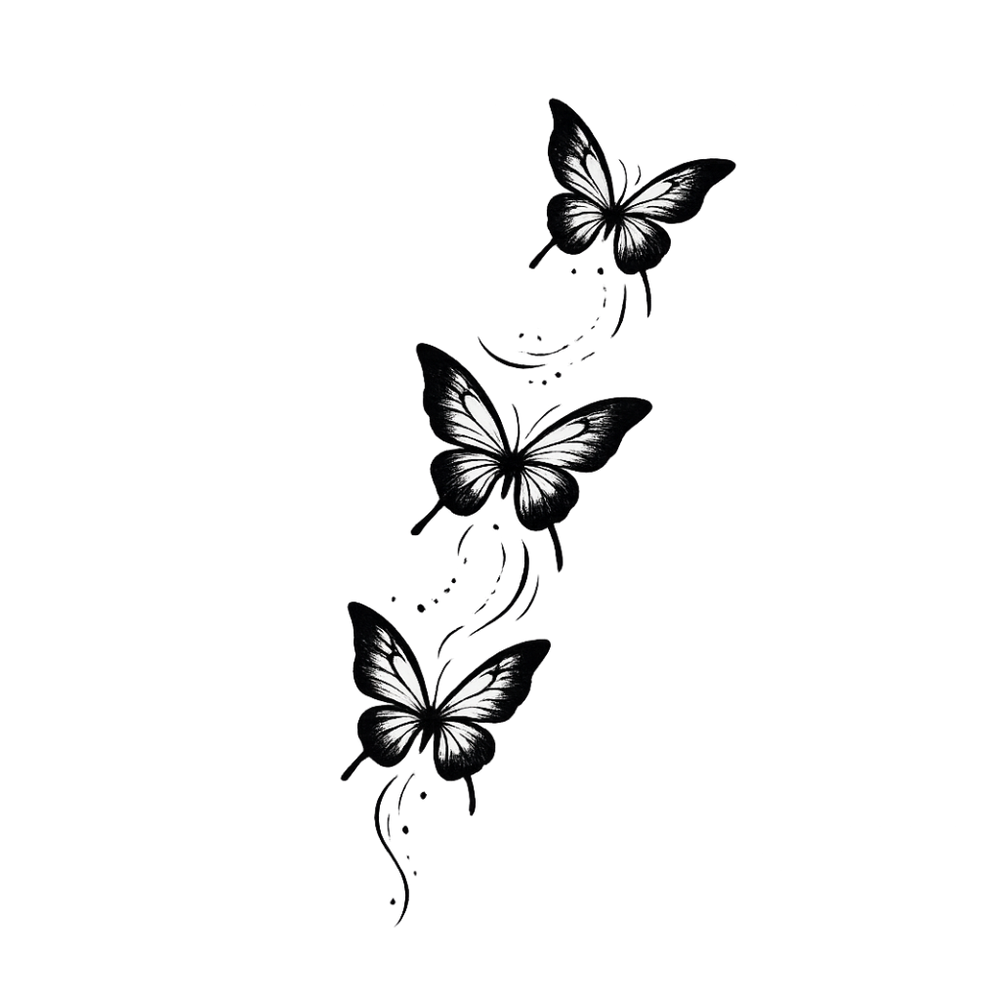 Schmetterlings-Dreieinigkeit