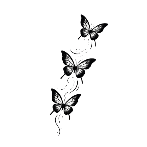 Schmetterlings-Dreieinigkeit